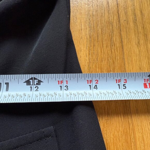 Vintage Cache Size 10 Black Button Front Sleeveless Romper w/ Gold Chain Accents - Picture 8 of 13